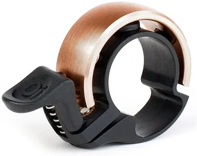 Produktbild von Fahrradglocke OI 1,5 cm Aluminium Schwarz / Kupfer Größe L