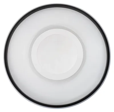 Produktbild von Deckenleuchten - LED / CCT Deckenleuchte 3D-Effekt "REDONA" Ø: 50cm, Deckenlampe im Modern Style, aus Metall und Kunststoff in schwarz, 6 cm hoch, Ø 50 cm, inkl. LED – dimmbar – CCT-Wechsler – Nachtlichtfunktion – Fernbedienung – Inkl. Memoryfunktion