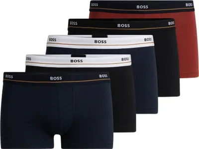 Image de Boss Essential Trunk Boxershorts Herren (5er Pack)
