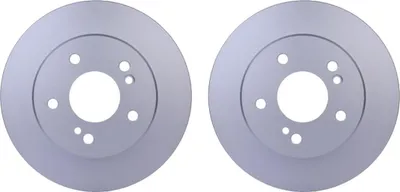 Produktbild von 2 Bremsscheiben voll Ø 67 mm 9 mm HELLA passend für u.a. MB 124