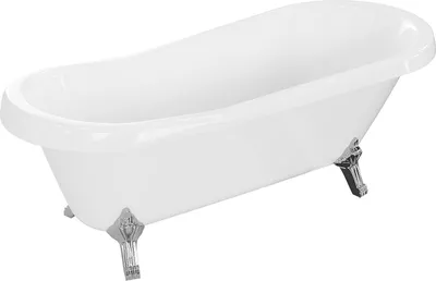 Obrázek produktu pro Mexen Retro volně stojící vana 170 x 75 cm, Bílá, Chromované nožky - 53251707500-00