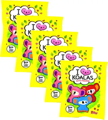 Produktbild von Koalas Figur - I Love Koalas - Sammelfigur - 5 Tüten