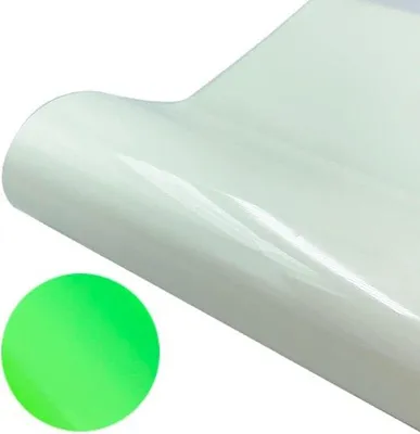 Produktbild von Famanu 3D Puff Wärmeübertragungsfolie Leuchtend im Dunkeln - 30x25 cm