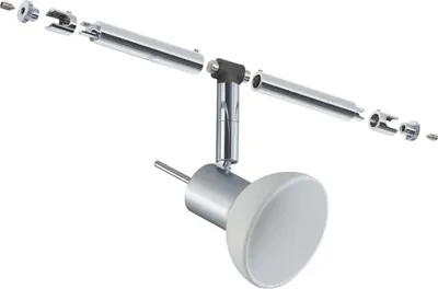 Obrázok produktu pre Paulmann WireSystem Spot Sheela max 1x10W GU5,3 chróm matný/opálový 12V kov/sklo