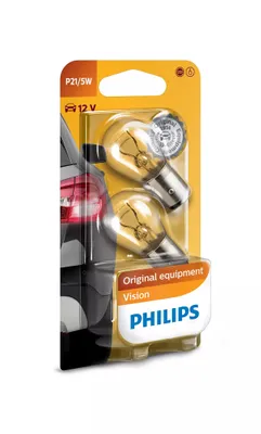 Produktbild von Philips Vision 12499B2 Mehr Sicht, 5 W, 12 V, P21/5, 2 Stück(e)