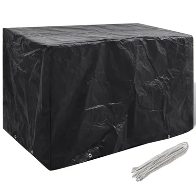 Immagine prodotto di Copri mobili da giardino 2 pezzi 8 occhielli 140x70x90 cm