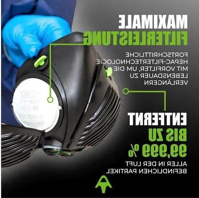 Produktbild von Famanu Atemschutzmaske P3 S/M - Ergonomisch, wiederverwendbar, für Staub- und Spritzschutz