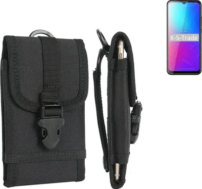 Produktbild von K-S-Trade Holster Handy Hülle kompatibel mit Blackview A70 Holster Handytasche Gürtel Tasche Schutz Hülle Robust Outdoor schwarz