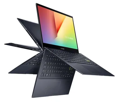 Produktbild von ASUS VivoBook Flip 14 - 35.6 cm (14") - AMD Ryzen 5 5500U - Schwarz