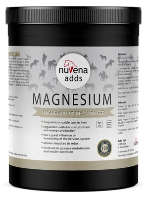 Obrázek produktu pro NUVENA Magnesium – přípravek pro koně podporující svaly, nervový systém a metabolismus – 2000 g