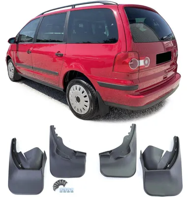 Immagine prodotto di Paraurti paraschizzi anteriori e posteriori per VW Sharan 7M, dal 2000 al 2010