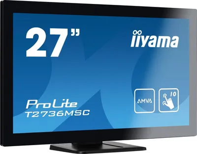Obrázok produktu pre iiyama ProLite T2736MSC-B1, 68,6 cm (27"), 1920 x 1080 px, Full HD, LED, 4 ms, Čierna