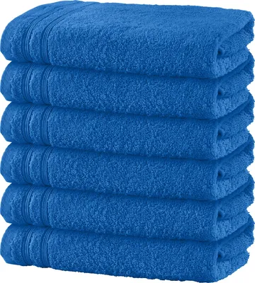 Produktbild von Erwin Müller Handtuch Heidelberg" 6er-Pack royalblau 50x80 cm"