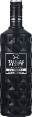 Image de Three Sixty Vodka All in Black 42 | 42 % vol |0,7 l
