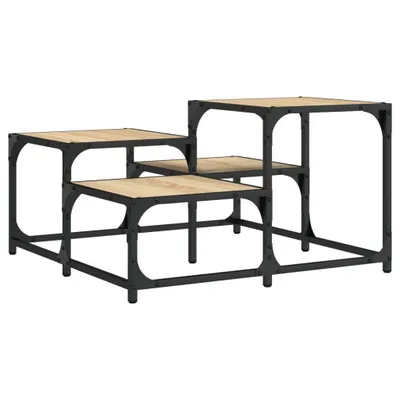 Produktbild von vidaXL Couchtisch Sonoma-Eiche 68x68x40 cm Holzwerkstoff