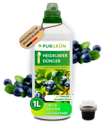 Produktbild von Purgrün -Heidelbeerdünger | Flüssigdünger mit Algenextrakt | 1L