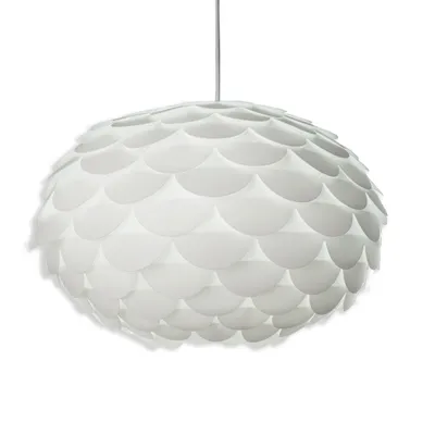 Produktbild von B.K.Licht Pendelleuchte Weiß Ø46cm E27 max. 60W Design Hängelampe BKL1046 IP20