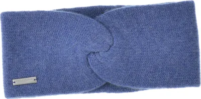 Seeberger Edles Stirnband aus reinem Cashmere in blau