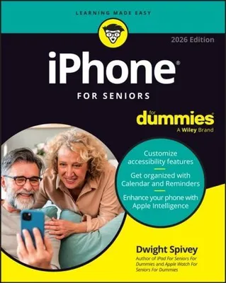 Immagine prodotto di iPhone For Seniors For Dummies, 2026 Edition