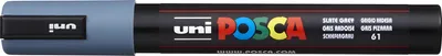 Produktbild von POSCA uni PC-5M, 1 Stück(e), Grau, Rundspitze, Schwarz, Grau, Medium, 1,8 mm