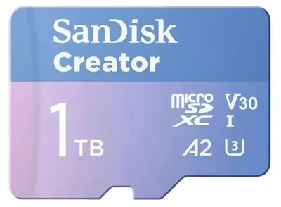 Immagine prodotto di SanDisk Creator 1 TB MicroSDXC UHS-I Classe 10