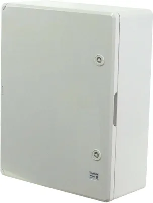 Zdjęcie produktu dla Rozdzielnica z tworzywa sztucznego z szarymi drzwiami 400x500x175mm IP65 PP3003 (p-box 4050-1)
