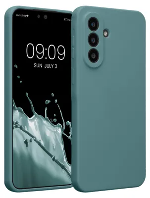 Produktbild von kwmobile Hülle kompatibel mit Samsung Galaxy A57 5G - Hülle Silikon gummiert - Handyhülle - Handy Case in Arctic Night