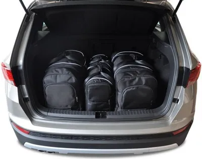 Produktbild von Seat Ateca 2016+ Kofferraumtaschen Set 4 Stk