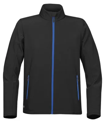 Immagine prodotto di Stormtech - Giacca softshell "Orbiter" da uomo LT4646 (XL) (nero/blu azzurro)