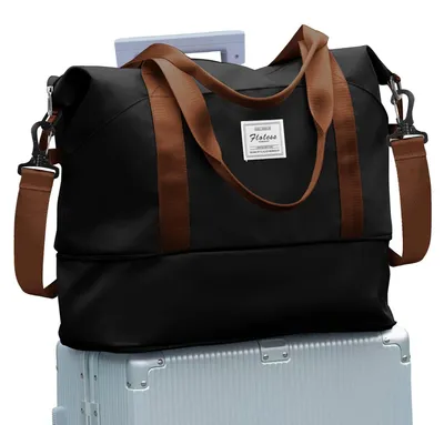 Image de Omgoods - Sac de voyage pour femmes, dimensions 40x20x25 cm, idéal pour le sport et les week-ends