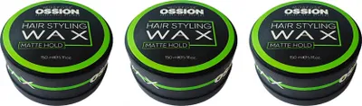 Produktbild von Ossion Barber Line Hair Styling Wax Matt 3x150 ml