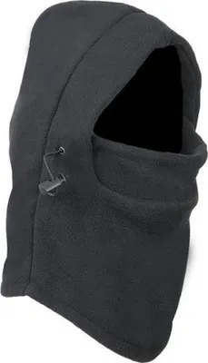 Produktbild von Winter Fleece Sturmhaube AD-39128 in Schwarz – Optimaler Kälteschutz für Outdoor-Aktivitäten KP39128