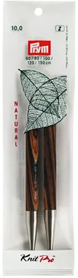 Imagen del producto de Puntas de aguja, color natural, 12,8 cm / 10,00 mm
