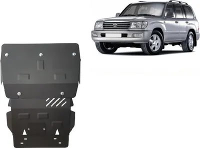 Produktbild von Stahl Unterfahrschutz für Motor Toyota Land Cruiser J100