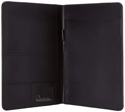 Produktbild von Konferenzmappe A4 Schwarz Leder-Optik Monolith 2793 Professionell Business