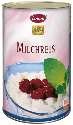 Obrázek produktu pro Lukull rýžový pudink vanilkový připravený k podávání volně ložené balení pro catering 1950g