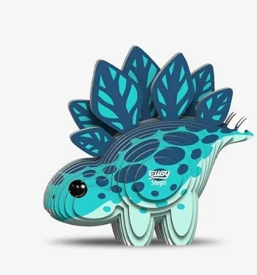 Obrázok produktu pre EUGY - 3D stavebnica Stegosaurus