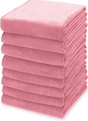 Produktbild von Mikrofaser-Reinigungstücher, wasserabsorbierend, wiederverwendbar, Allzweck-Reinigungstuch, ultraweiche Reinigungstücher