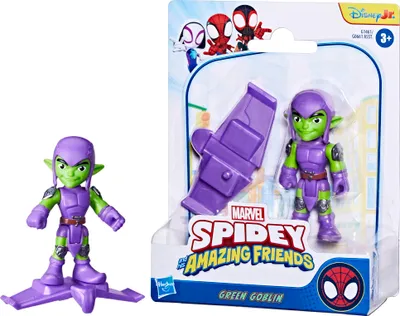 Obrázek produktu pro Marvel Spidey a jeho super přátelé Green Goblin - hračka s příslušenstvím, zelená barva