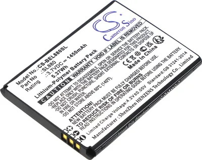 Immagine prodotto di TECHTEK Batteria compatibile con [Bea-fon] SL800 4G, SL880 Touch sostituisce SL880