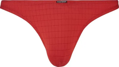 Produktbild von bruno banani Tanga String Check Line 2.0, Farbe:Rot, Wäschegröße:2XL, Artikel:-1070 rot karo