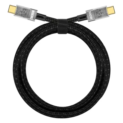 Zdjęcie produktu dla Kabel USB-C / USB-C 100 W, kabel do szybkiego ładowania, kabel do przesyłania danych, 2 m, kabel w oplocie