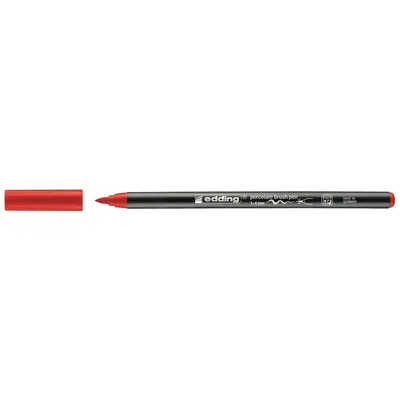 Immagine prodotto di edding 4200 Porzellanpinselstift rot 10 Stück Verkaufseinheit 661530 4004764927852