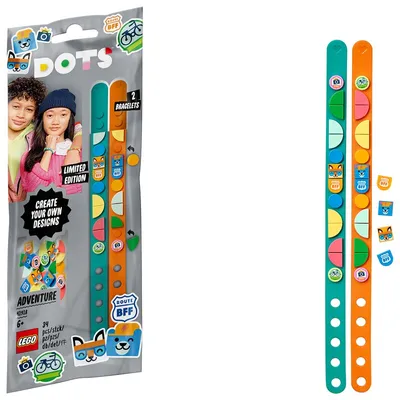 Immagine prodotto di LEGO® 41918 LEGO® Dots 41918 Abenteuer Freundschaftsarmbänder Bausatz