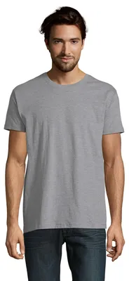 Image de SOLS - T-shirt « Imperial » pour hommes/femmes Unie LT2659 (L) (gris chiné)