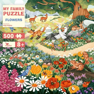 Produktbild von My Family Puzzle - Flowers