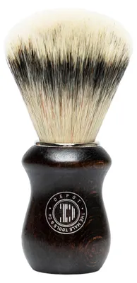 Zdjęcie produktu dla Akcesoria Depot, model 731: pędzel do golenia twarzy, drewno, marki Braun