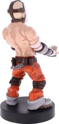 A figurine of a Borderlands Psycho character, viewed from the back.
