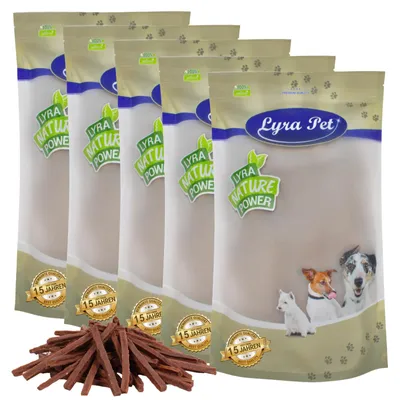 Produktbild von 5 kg Lyra Pet® Rinderdörrfleisch Sticks