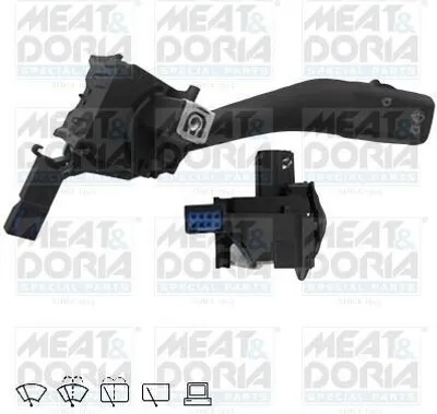 Produktbild von MEAT & DORIA 23351 Lenkstockschalter Kombischalter für VW GOLF VI (5K1) Golf V Schrägheck (1K1) TOURAN (1T1, 1T2) TIGUAN (5N) GOLF PLUS (5M1, 521)